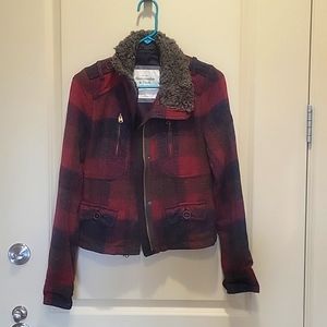A&F Plaid Jacket